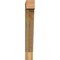 Ekena Millwork Traditional Block Rough Sawn Bracket, Western Red Cedar, 6"W x 32"D x 44"H BKT06X32X44TRA05RWR - alternate 4